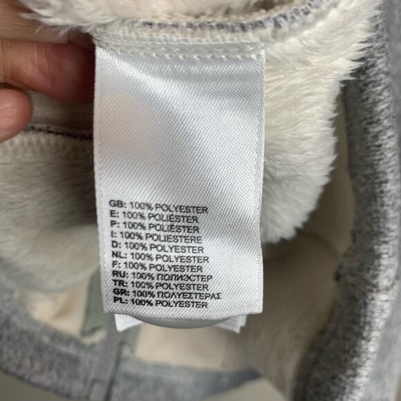 the North Face  Caroluna Fleece Jacket  Sz Small Gray Soft - Picture 11 of 12